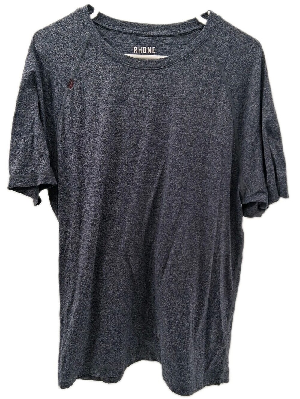 Rhone T-Shirt Men's XL Gray Gym Workout  Moisture Wicking Quick Dry Lightweight